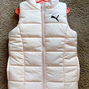 NWOT Puma Girl’s Puffer Vest Size XS